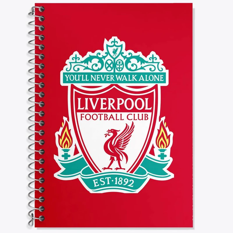 دفتر لغت 50 برگ خندالو مدل باشگاه لیورپول کد 26965
