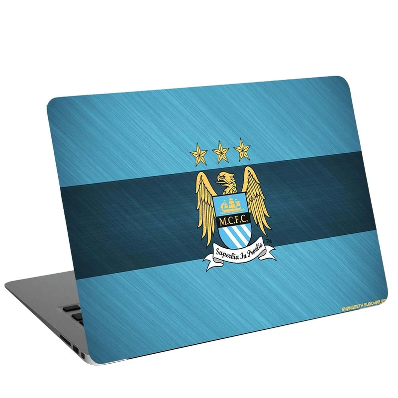 استیکر لپ تاپ طرح MANCHESTER CITY کد G-1634 مناسب برای لپ تاپ 15.6 اینچ 