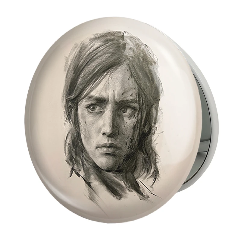 آینه جیبی خندالو طرح بازی آخرین بازمانده از ما (The Last Of Us) مدل تاشو کد 31716