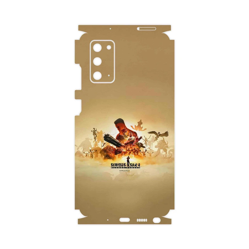 برچسب پوششی ماهوت مدل Serious Sam Game Series-FullSkin مناسب برای گوشی موبایل سامسونگ Galaxy Note 20