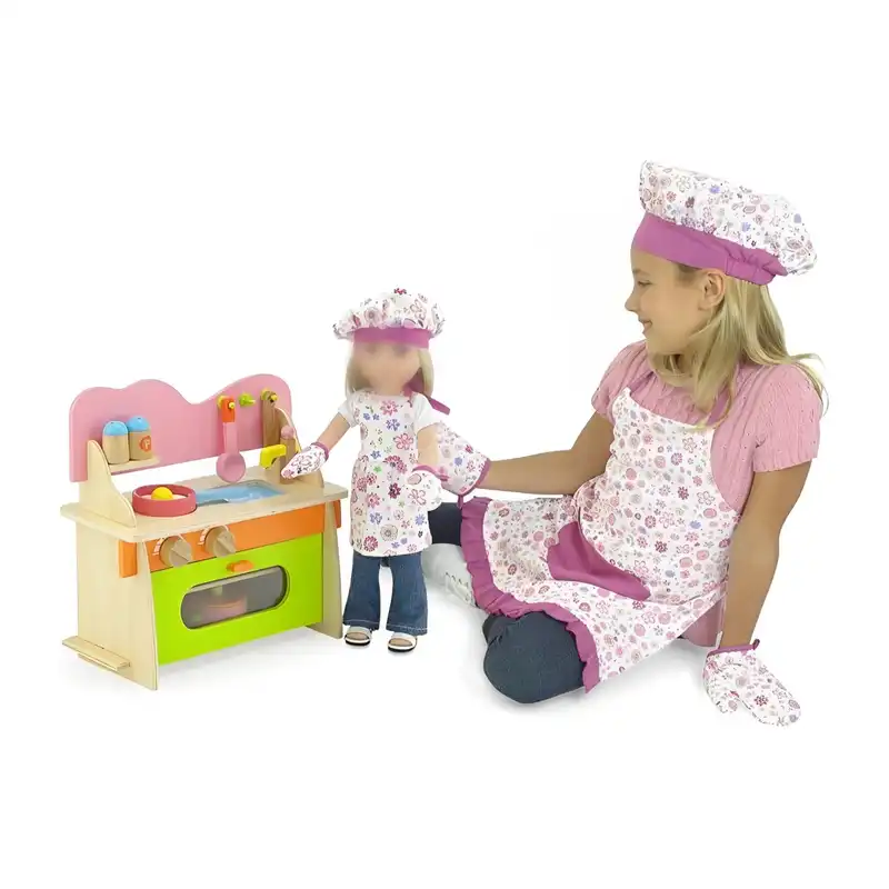 ست اسباب بازی آشپزخانه مدل چوبی TPA-3631