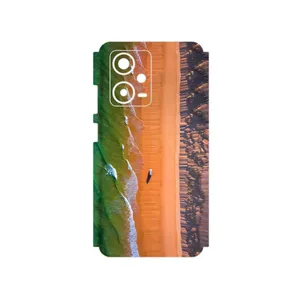 MAHOOT Beach and Green Sea Cover Sticker for Xiaomi Redmi Note 12 Pro Plus