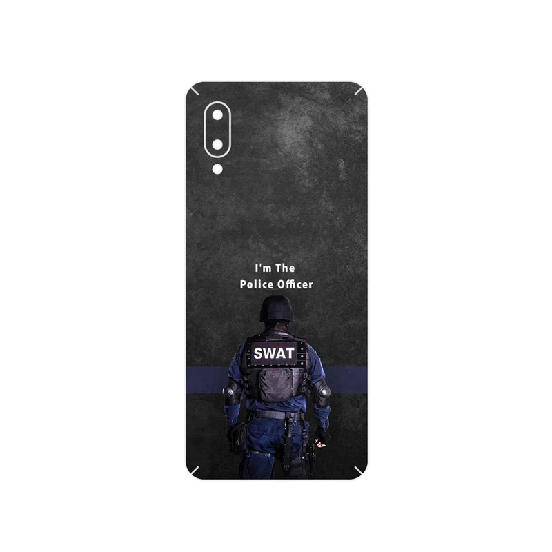 برچسب پوششی ماهوت مدل Police Officer مناسب برای گوشی موبایل سامسونگ Galaxy A02