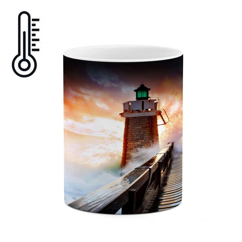 ماگ حرارتی کاکتی مدل منظره کد mgh14699