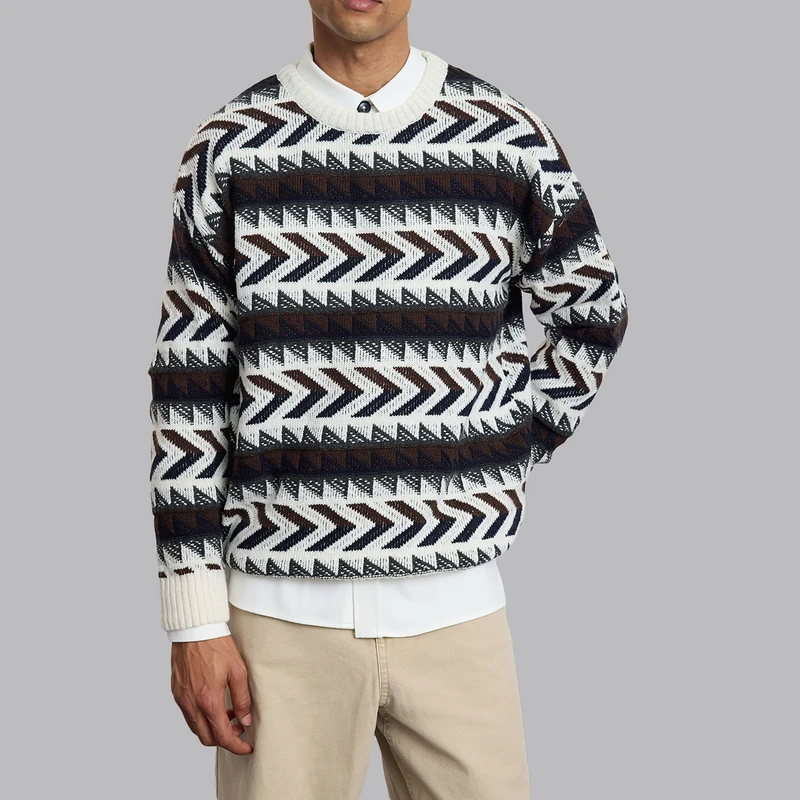 پلیور یقه گرد مردانه ترندیول مدل 839242479