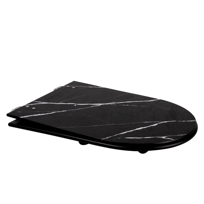 در توالت فرنگی مدل سنگ کوارتز نیم دایره مارکوینا