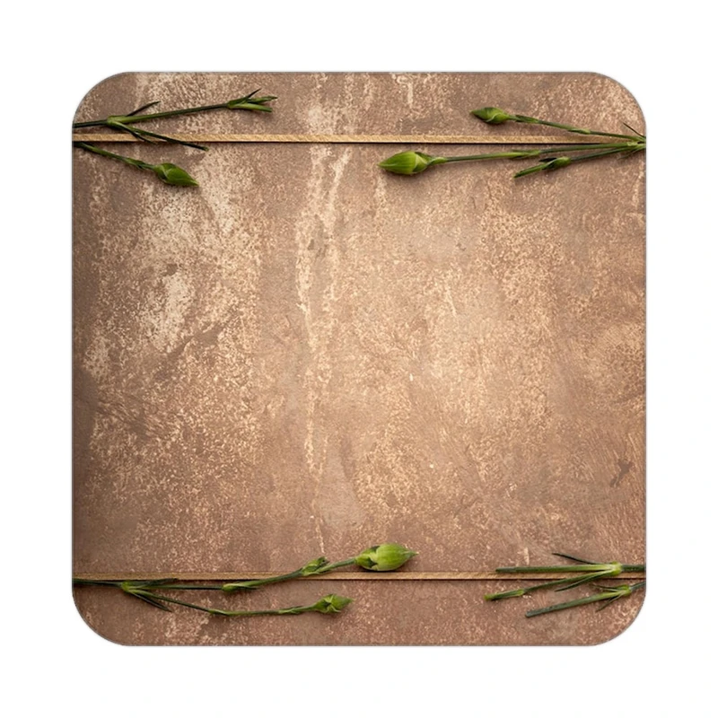 زیر لیوانی کاکتی طرح گل مدل mp16775