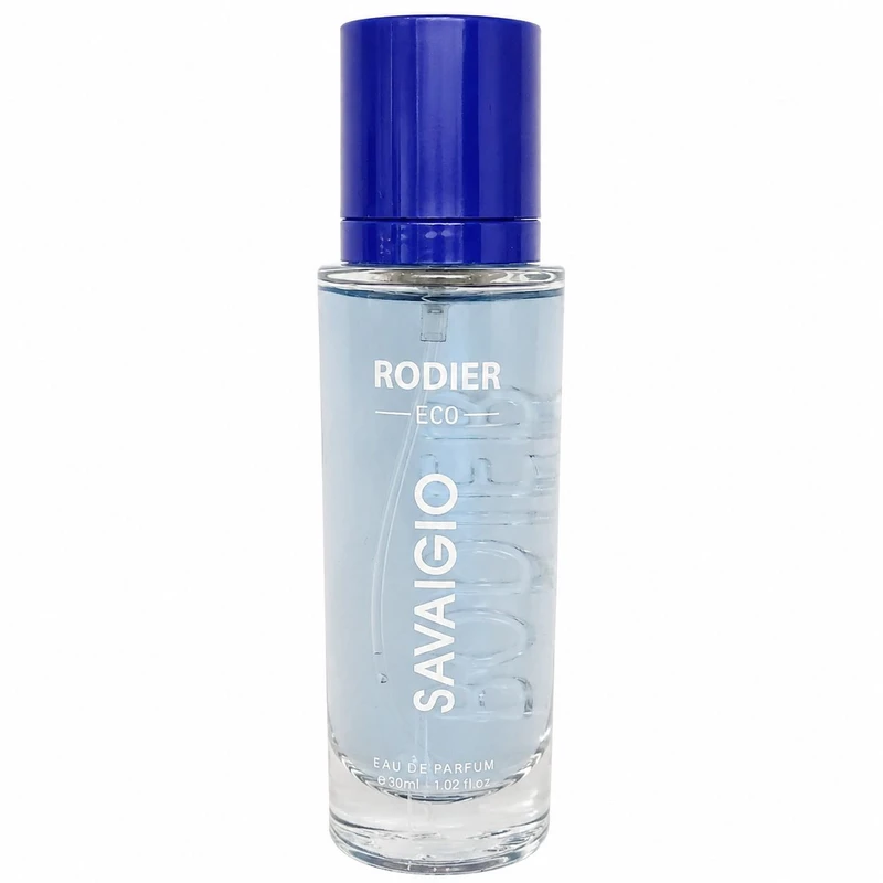 عطر جیبی مردانه رودیر مدل Savaigio با رایحه تلخ و طبیعت حجم 30 میلی‌لیتر