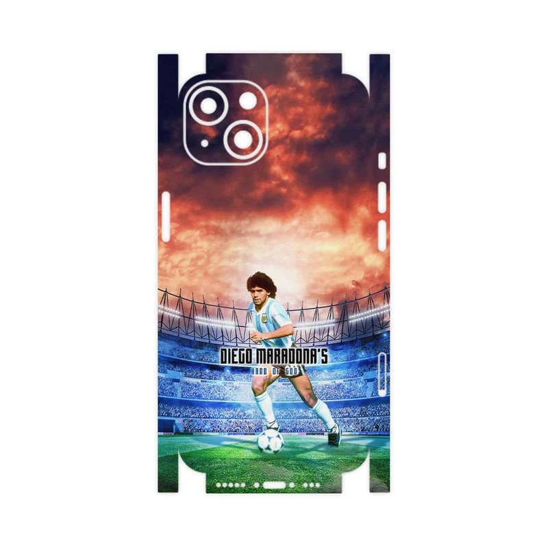 برچسب پوششی ماهوت مدل Diego Maradona-FullSkin مناسب برای گوشی موبایل اپل iPhone 13