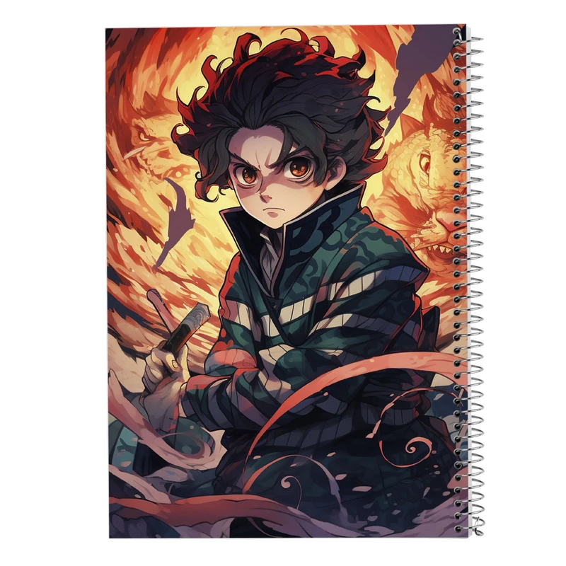 دفتر نقاشی 50 برگ مدوپد مدل Demon Slayer کد DF11042