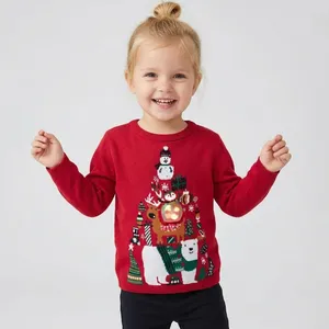 پلیور دخترانه لوپیلو مدل کریسمس