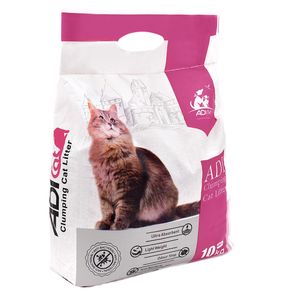 نقد و بررسی خاک بستر گربه آدی پت مدل عطری وزن 10 کیلوگرم توسط خریداران