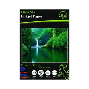 کاغذ عکس اورنگ مدل Premium Glossy سایز A4 بسته 50 عددی