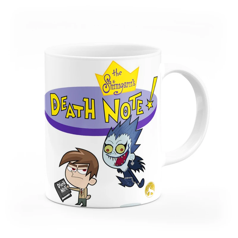 ماگ هومرو طرح انیمه دفتر مرگ Death Note مدل MG1512