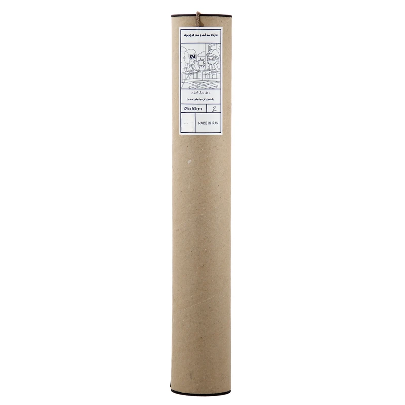رول کاغذ مدل رنگ‌آمیزی کودک طرح کارگاه ساخت و ساز کوچولوها سایز 225×50 سانتی متر