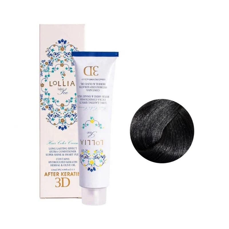 رنگ مو لولیا سی شماره 7/1 حجم 120 میلی‌لیتر رنگ بلوند خاکستری متوسط