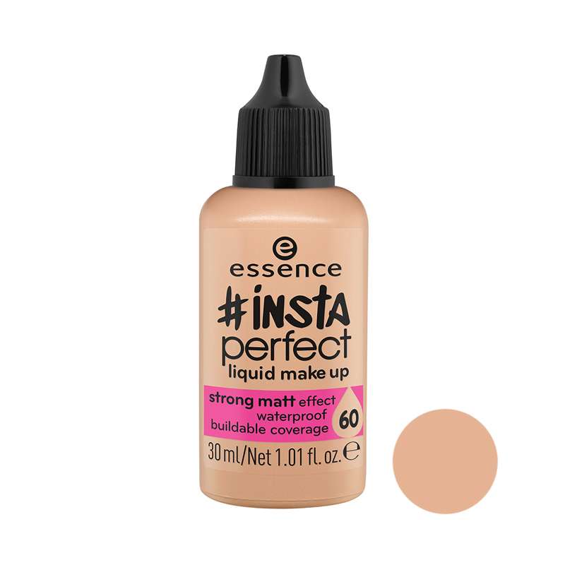 کرم پودر اسنس مدل Insta Perfect شماره 60 حجم 60 میلی لیتر