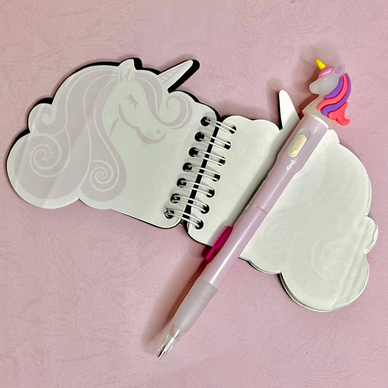 مداد نوکی 0.5 میلی متری مدل چراغ دار طرح یونیکورن