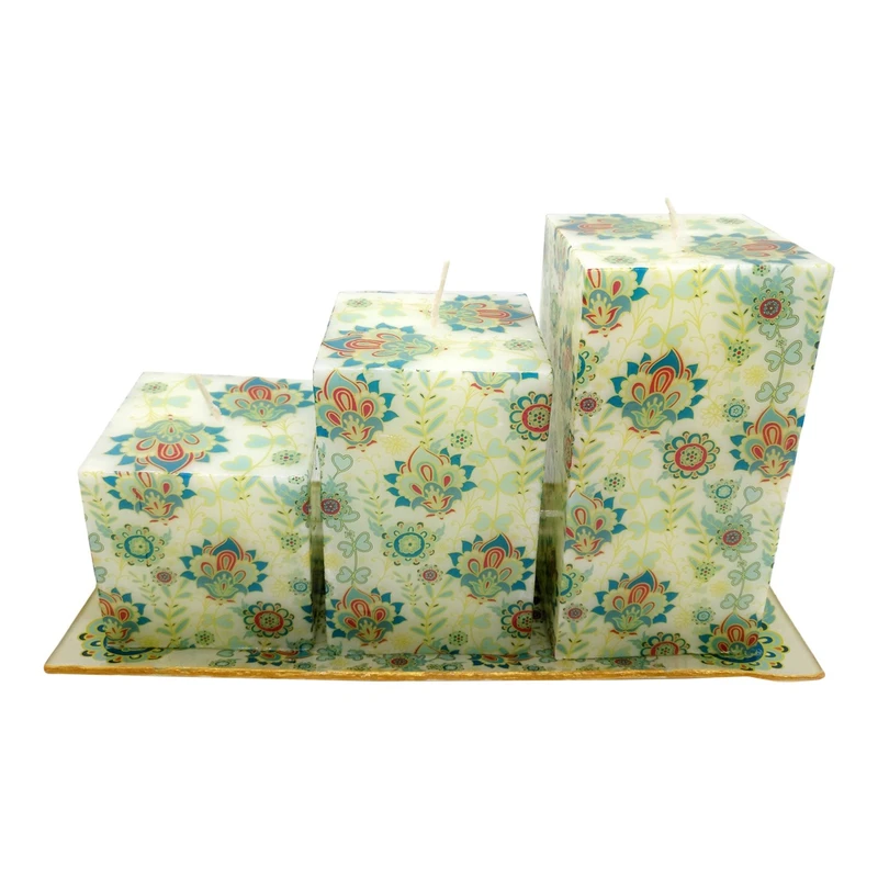 شمع قشنگه کد Ghs-001 مجموعه 3 عددی