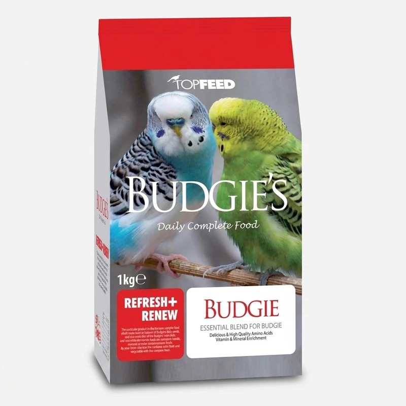 غذای خشک مرغ عشق تاپ فید مدل TopFeed Budgie's وزن 1 کیلوگرم
