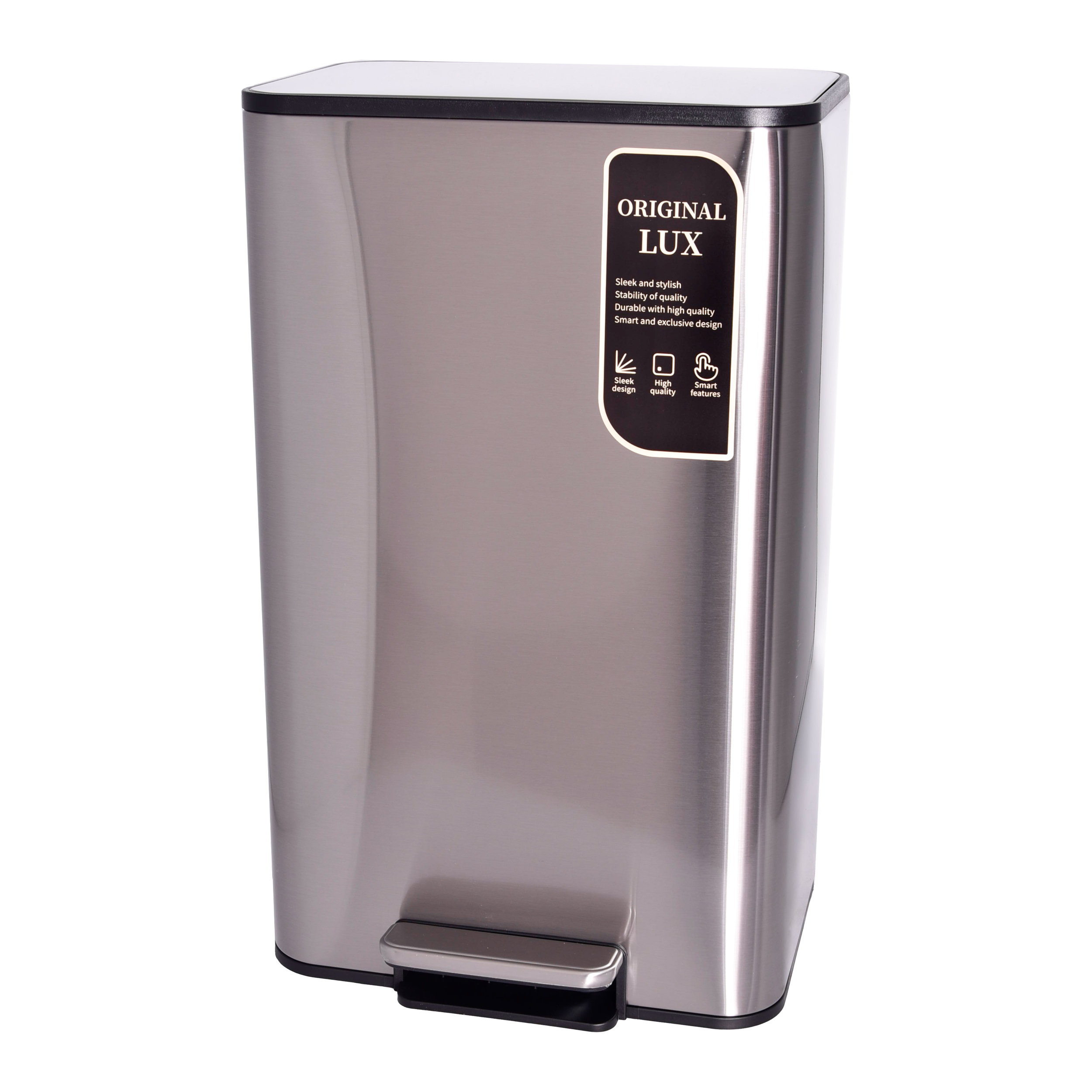 سطل زباله پدالی اورجینال کد 5018 گنجایش 18 لیتر