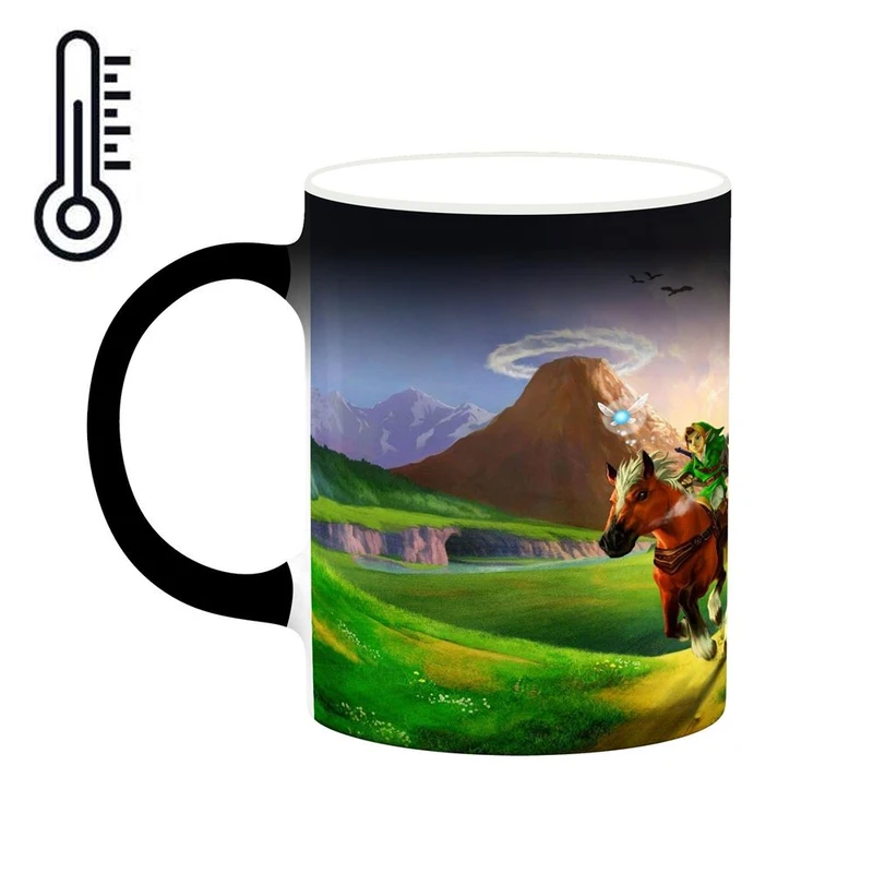 ماگ حرارتی کاکتی مدل بازی زلدا The Legend Of Zeldaː Ocarina Of Time کد mgh30957
