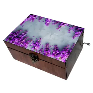 جعبه موزیکال مدل گل کد B587 