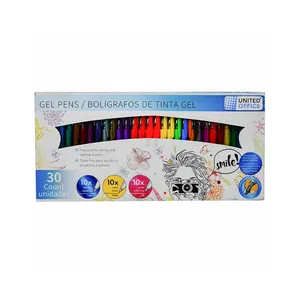 روان نویس یونایتد آفیس طرح SMILE بسته 30 عددی