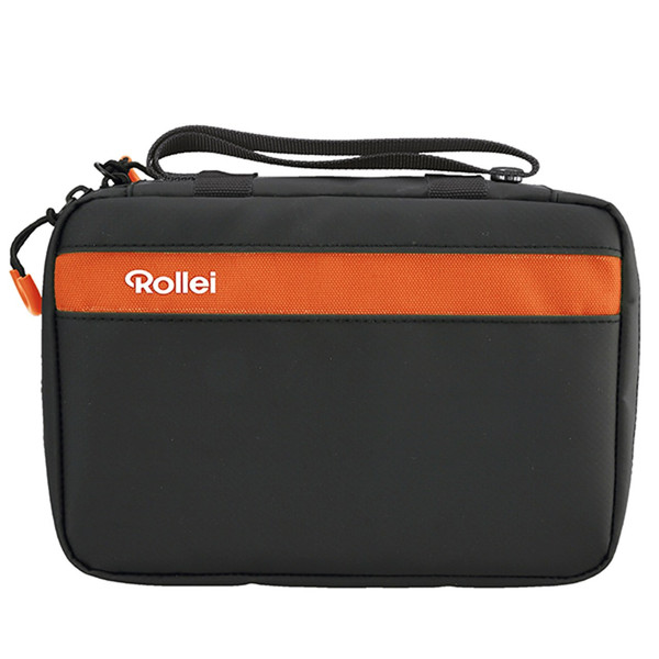 کیف دوربین ورزشی Rollei مدل Bag Orange Black ActionCam