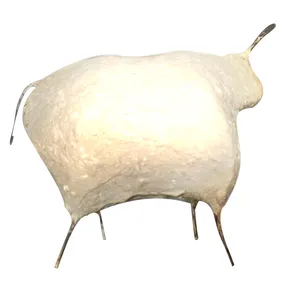 مجسمه مدل گاو محلی پاپیه ماشه