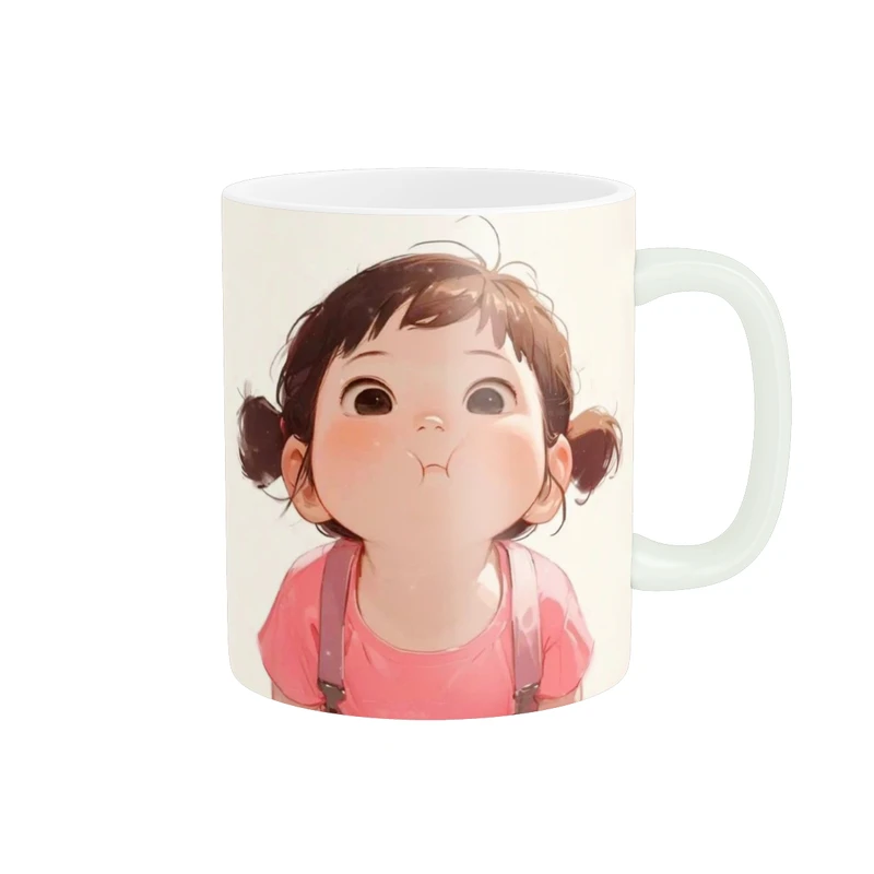 ماگ پاد آفرین طرح دخترک کد 2637