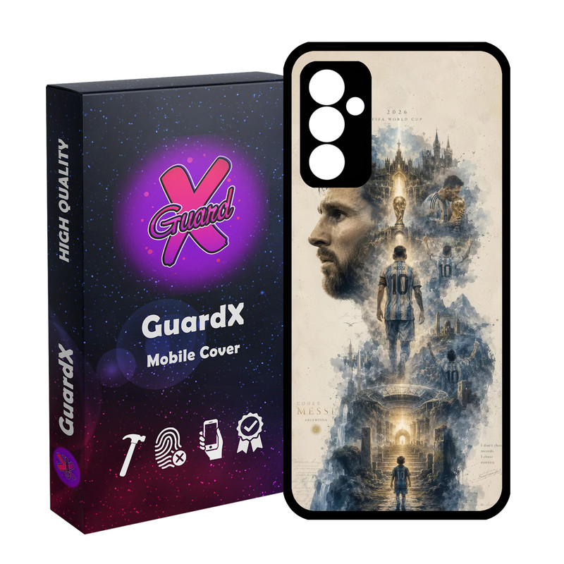 کاور گارد ایکس طرح لیونل مسی آرژانتین مدل 11125 مناسب برای گوشی موبایل سامسونگ Galaxy A15 4G / A15 5G