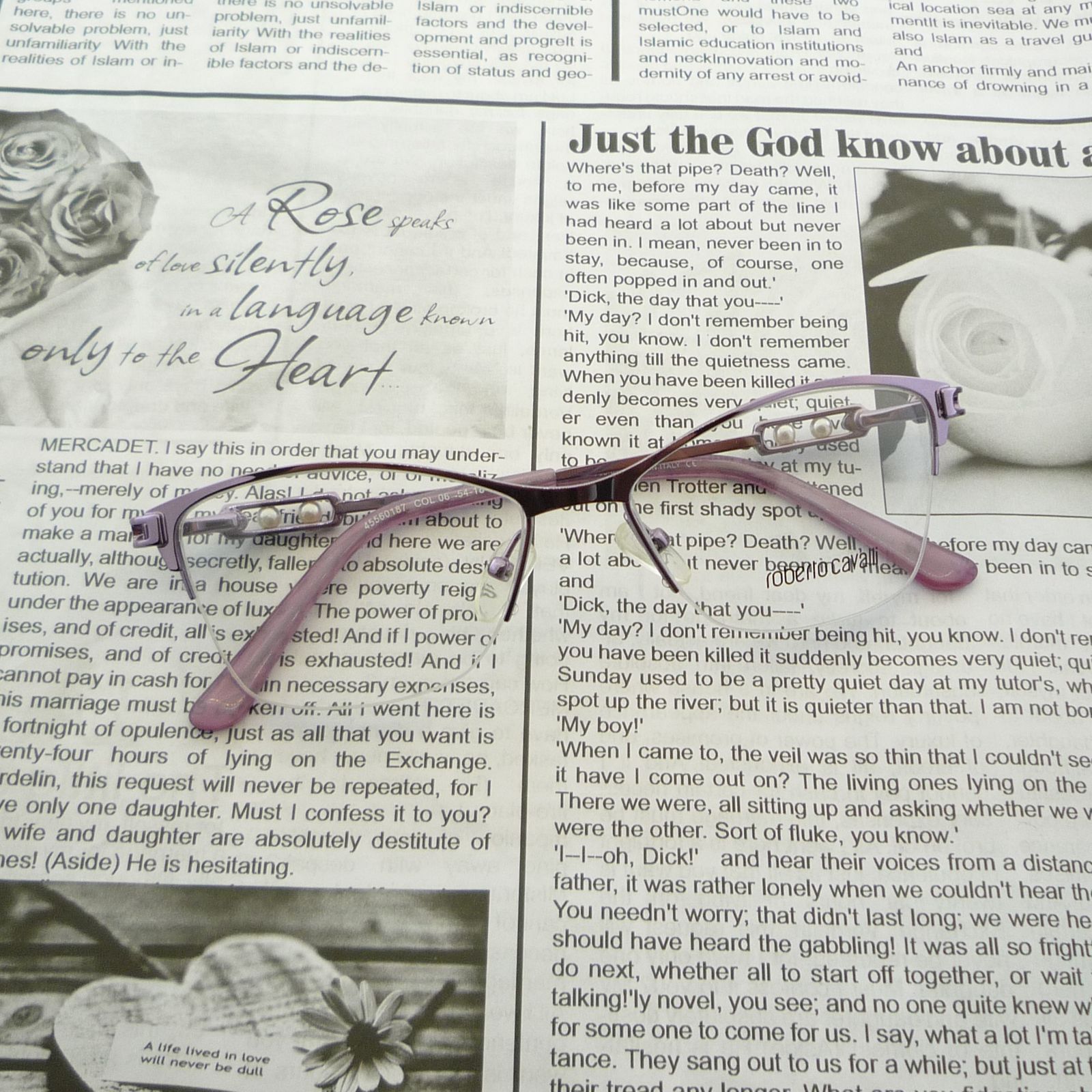 فریم عینک طبی زنانه روبرتو کاوالی مدل 45560187C6 -  - 10