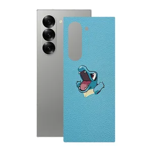 Remax cover sticker Leth model Totodile Pokemon design suitable for Samsung Galaxy Z Fold6 mobile phone