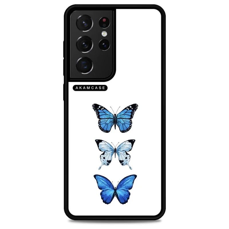 کاور آکام مدل AMC-WSGS21U-BUTTERFLY-3 مناسب برای گوشی موبایل سامسونگ Galaxy S21 Ultra