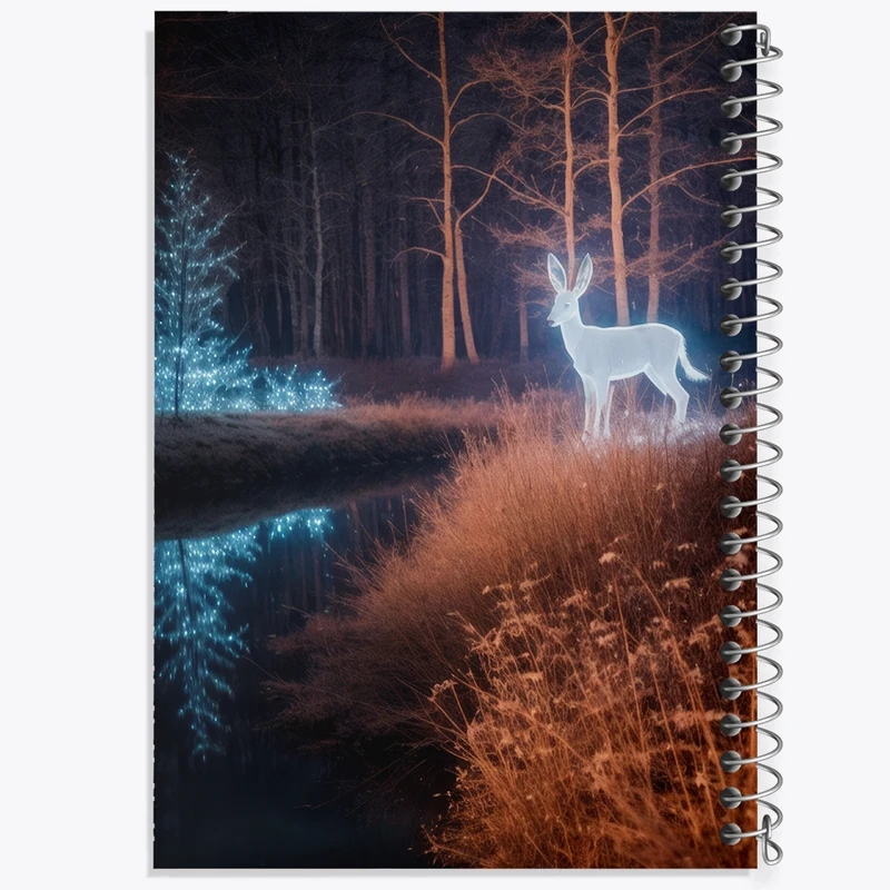 دفتر لیست خرید 50 برگ خندالو طرح آهو کد F546