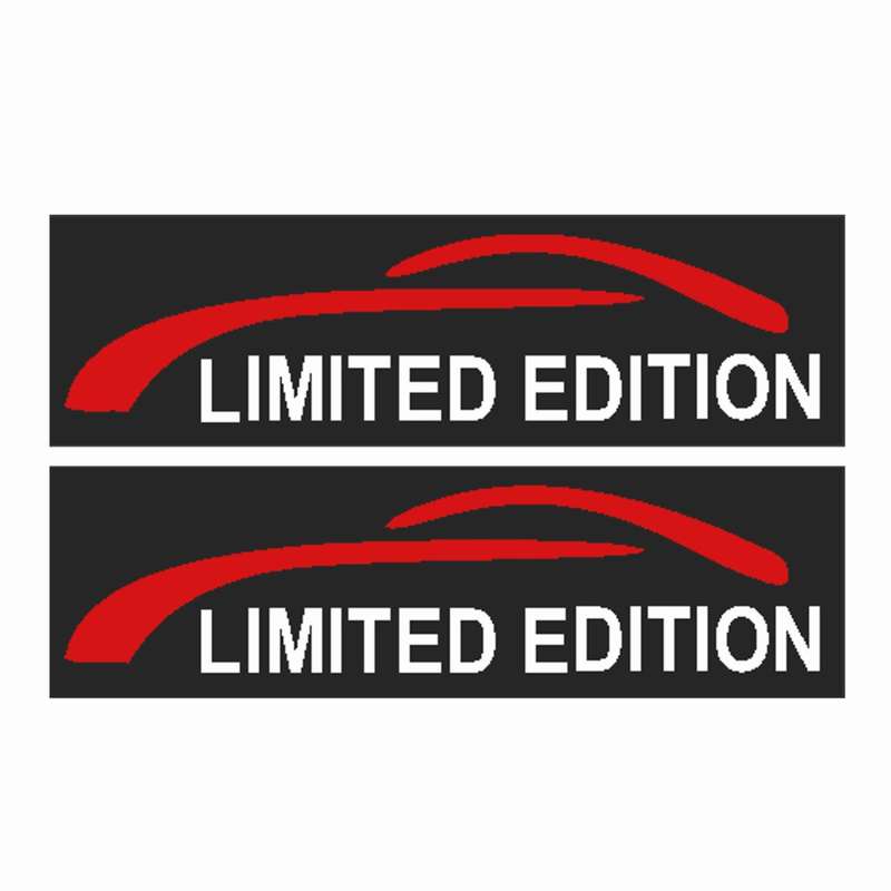 برچسب بدنه خودرو رایسان طرح LIMITED EDITION کد ST006