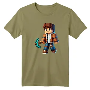 تی شرت آستین کوتاه بچگانه مدل ماینکرفت کد 2