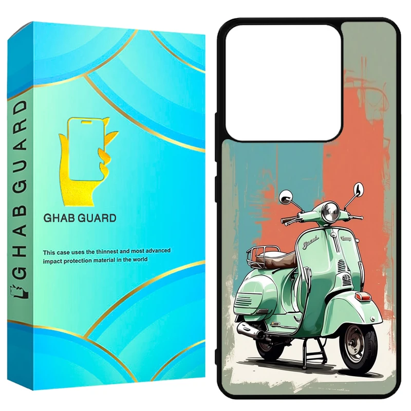  کاور قاب گارد طرح وسپا مدل G14S مناسب برای گوشی موبایل شیائومی Redmi Note 14S 4G   