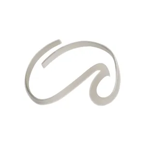 انگشتر نقره زنانه دلی جم طرح موج کد D 452