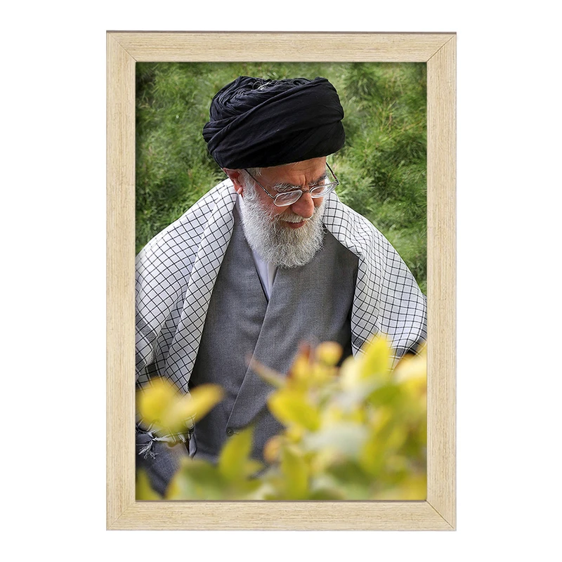 تابلو خندالو طرح تصویر رهبر  کد 12622