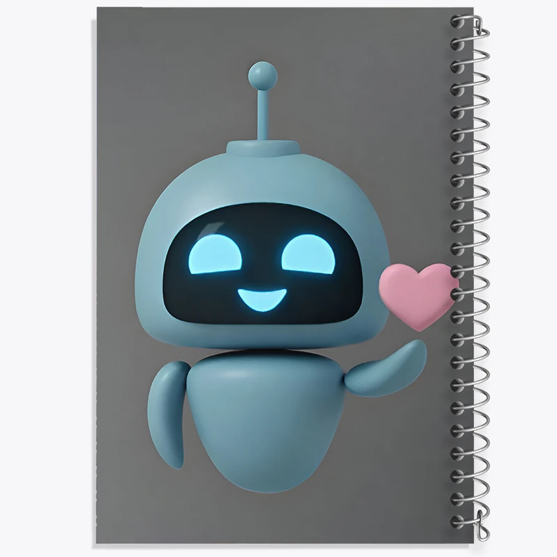 دفتر لیست خرید 50 برگ خندالو طرح وال ای (wall-E) کد F7833