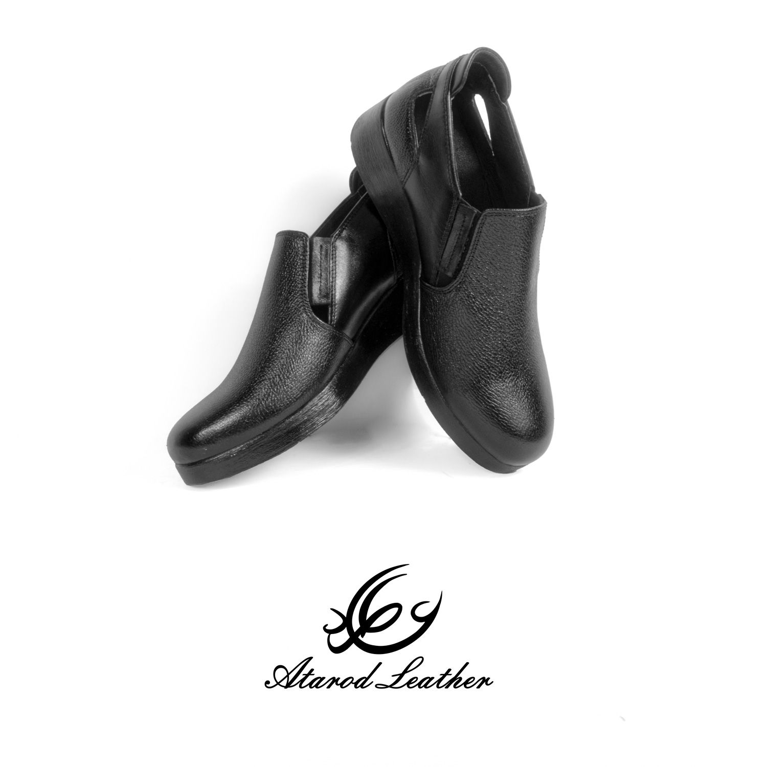 کفش طبی زنانه چرم عطارد مدل چرم طبیعی کد SH158 -  - 6