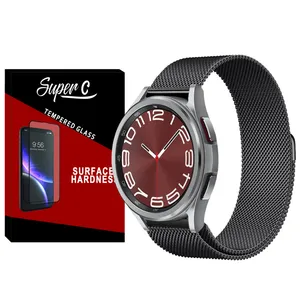 بند سوپرسی مدل Milanese مناسب برای ساعت هوشمند سامسونگ Galaxy Watch 6 Classic 43mm