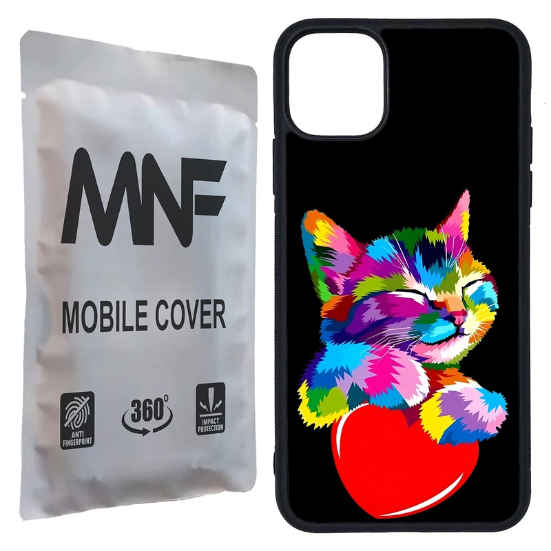 کاور ام ان اف طرح گربه فانتزی کد P-056 مناسب برای گوشی موبایل اپل iPhone 11 Pro Max