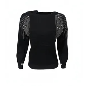 پلیور یقه گرد زنانه مدل jk085