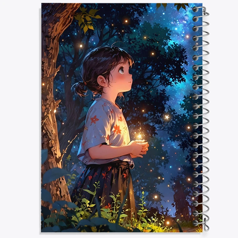 دفتر لیست خرید 50 برگ خندالو طرح دختر انیمه ای کد N5160