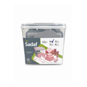 سبد پیک نیک صدف مدل 84 پارچه 8 نفره