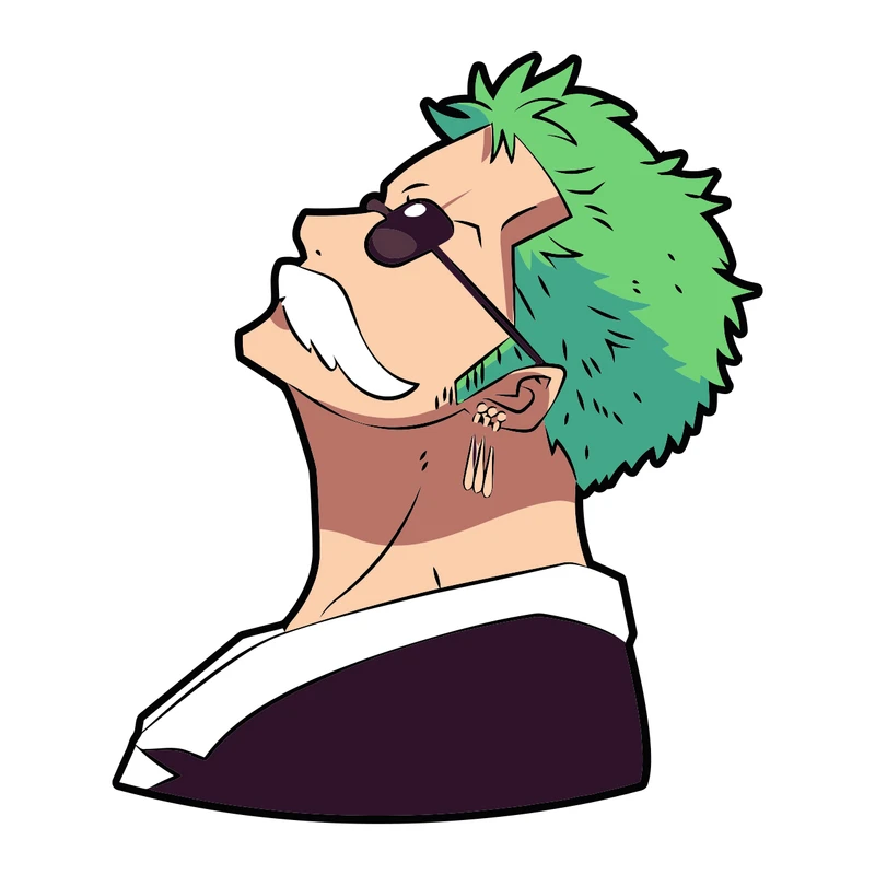 برچسب لپ تاپ پویا مارکت طرح رورونوآ کد 2538