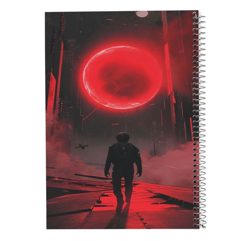 دفتر شطرنجی 50 برگ مدوپد طرح ماه کد DF15462